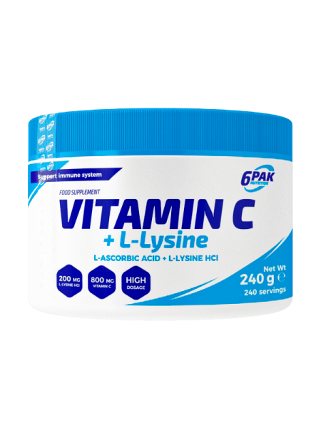 Vitamin C + L-Lysine - 240g Vitamin C + L-Lysine - 240g