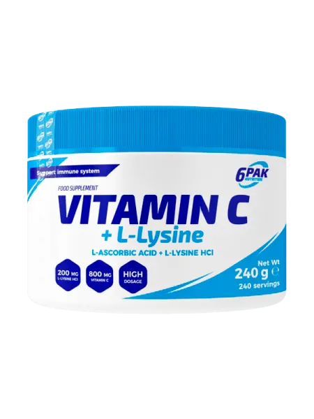 Vitamin C + L-Lysine - 240g