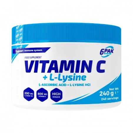 Vitamin C + L-Lysine - 240g
