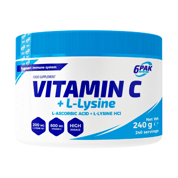 Vitamin C + L-Lysine - 240g