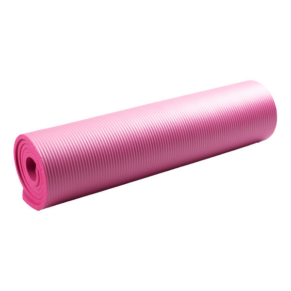 Mata do ćwiczeń różowa - GYM MAT NBR 104 Pink