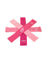 Zestaw taśm do ćwiczeń - RESISTANCE BANDS MINI SET 01 Pink