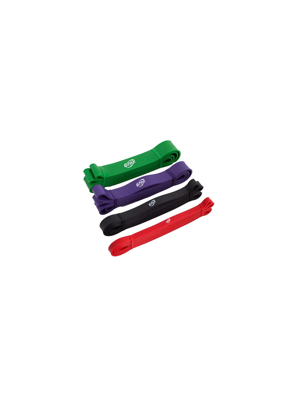 Zestaw gum oporowych - PULL UP BANDS SET - LATEX 02 Multicolor