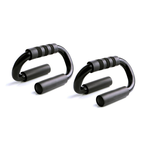 Uchwyty do pompek metalowe czarne - PUSH UP BARS 010 Black - 2 szt.