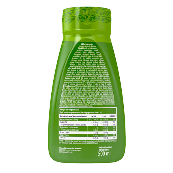 Sauce ZERO Pesto - 500ml