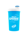 Shaker Niebieski Neonowy 700 ml - MILKY SHAKE WHEY - 1 szt.