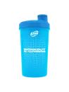 Shaker Niebieski Neonowy 700 ml - WORKOUT IS HAPPINESS - 1 szt.