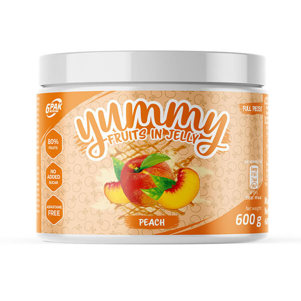 Yummy Fruits in Jelly Peach - 600g