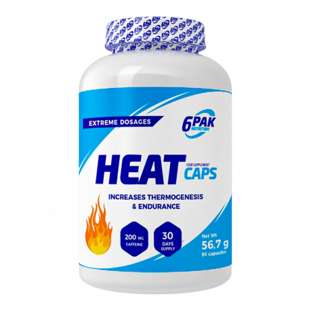 Spalacz tłuszczu Heat Caps - 90 kaps.