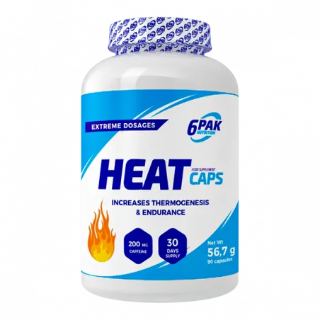 Spalacz tłuszczu Heat Caps - 90 kaps.