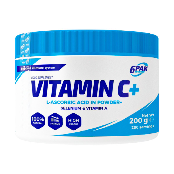 Vitamin C+ - witamina C z witaminą A i selenem w proszku - 200g