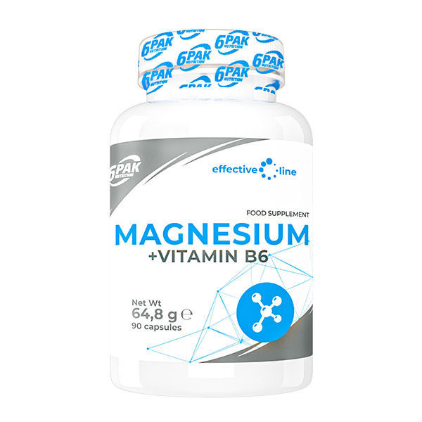 Magnesium + Vitamin B6 - 90 kaps.