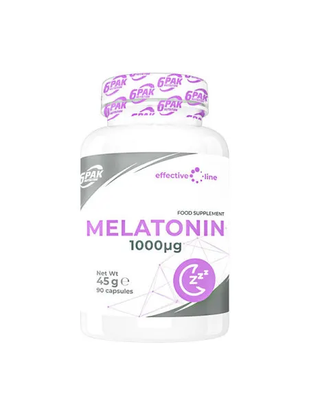 Melatonin - Melatonina w kapsułkach - 90 kaps.