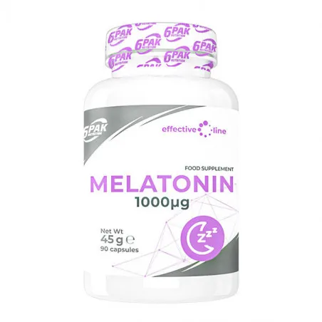 Melatonin - Melatonina w kapsułkach - 90 kaps.