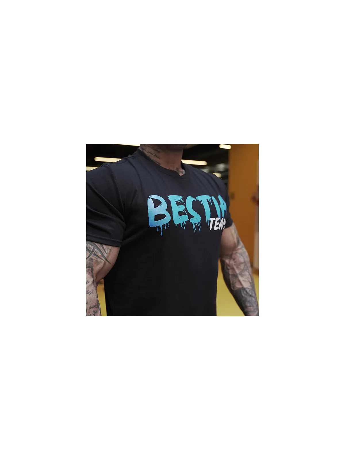 T-shirt TEAM BESTIA - Czarny