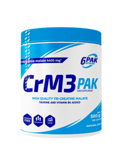 CrM3 PAK - Kreatyna w proszku - 500g - Natural