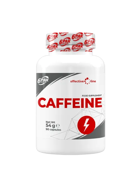 Caffeine - Kofeina w kapsułkach - 90 kaps.