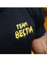 Men's T-shirt TEAM BESTIA Black-yellow