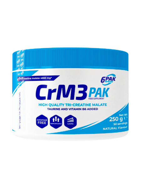 CrM3 PAK - Kreatyna w proszku - 250g - Natural