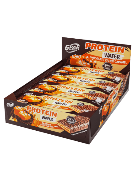 Protein Wafer BOX - 12 szt. - Chocolate Salted Caramel