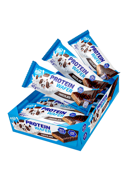 Protein Wafer BOX - 12 szt. - Chocolate Protein Wafer BOX - 12 szt. - Chocolate
