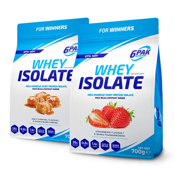 Whey Isolate - Zestaw dwóch smaków - 2x700g