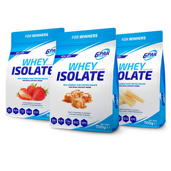 Whey Isolate - Zestaw trzech smaków - 3x700g