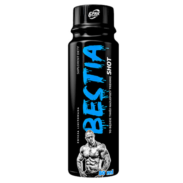 Pre-workout BESTIA SHOT - 80ml