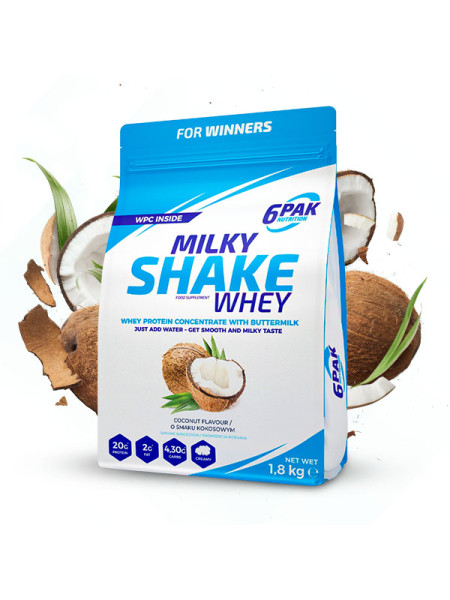 Odżywka białkowa Milky Shake Whey - 1800g - Coconut