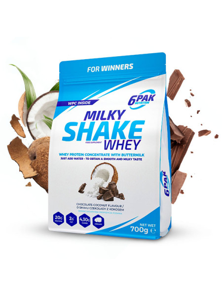 Odżywka białkowa Milky Shake Whey - 700g - Coconut-Chocolate