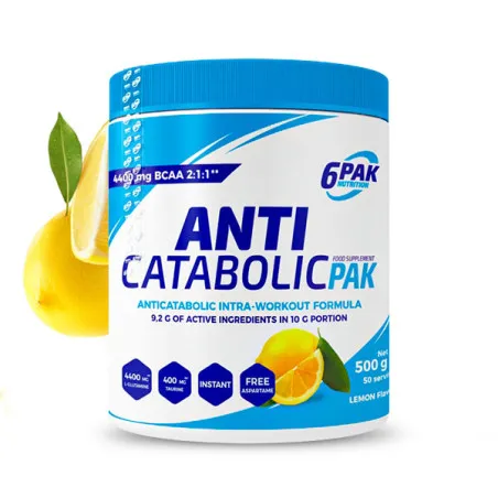 Anticatabolic PAK - Aminokwasy w proszku - 500g - Lemon