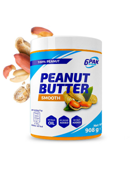 Peanut Butter Smooth - Krem orzechowy - 908g
