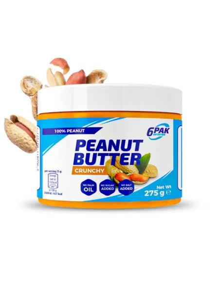 Peanut Butter Crunchy - Krem orzechowy - 275g