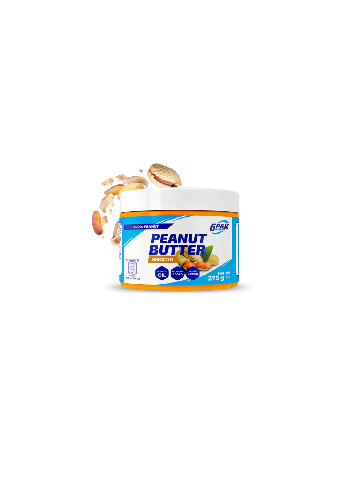 Peanut Butter Smooth - Krem orzechowy - 275g