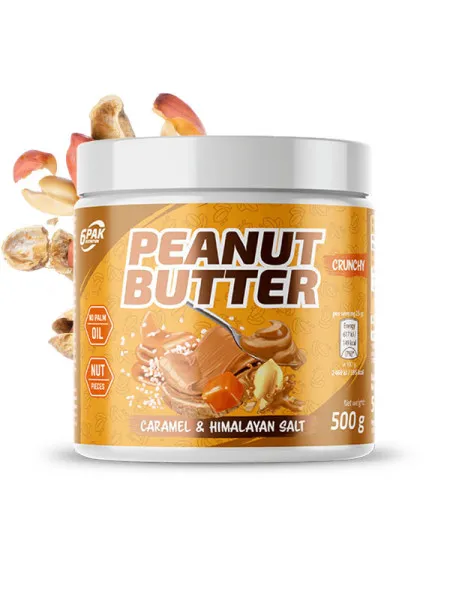 Peanut Butter Crunchy with Caramel & Himalayan Salt - 500g