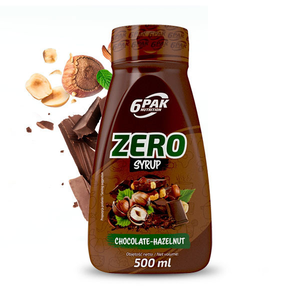 Syrup ZERO Chocolate-Hazelnut - 500ml