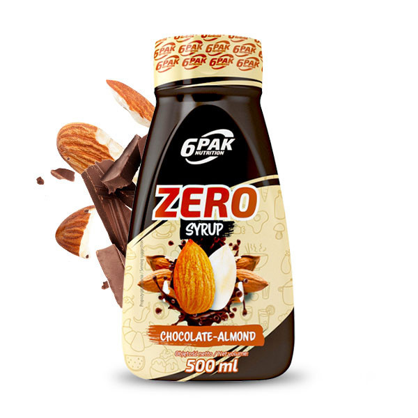 Syrup ZERO Chocolate-Almond - Sos ZERO o smaku czekolady z migdałem - 500ml