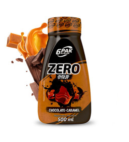Syrup ZERO Chocolate-Caramel - Sos ZERO o smaku czekolady z karmelem - 500ml