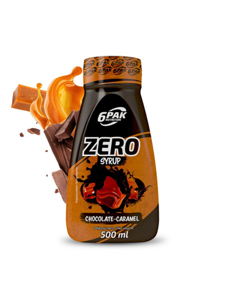 Syrup ZERO Chocolate-Caramel - Sos ZERO o smaku czekolady z karmelem - 500ml Syrup ZERO Chocolate-Caramel - Sos ZERO o smaku czekolady z karmelem - 500ml