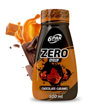 Syrup ZERO Chocolate-Caramel - Sos ZERO o smaku czekolady z karmelem - 500ml