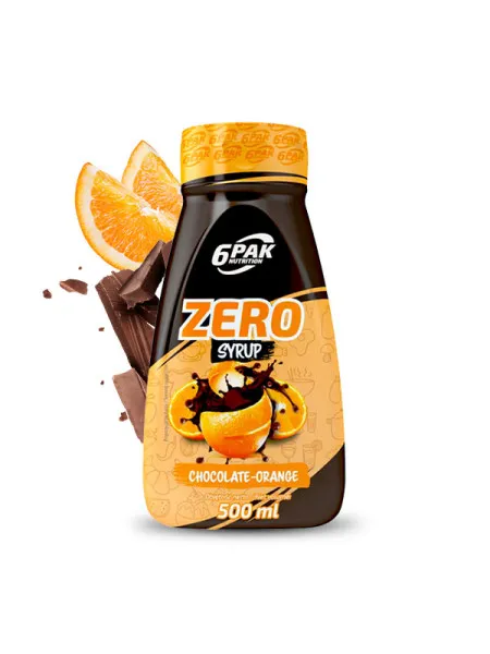 Syrup ZERO Chocolate-Orange - Sos ZERO o smaku czekolady z pomarańczą - 500ml