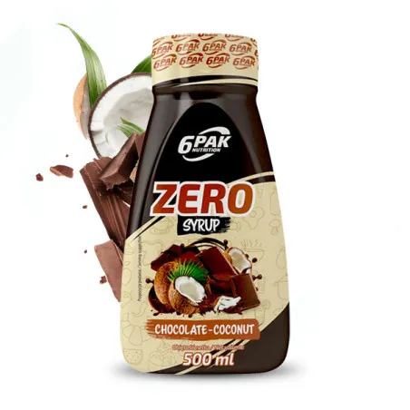 Syrup ZERO Chocolate-Coconut - Sos ZERO o smaku czekoladowo-kokosowym - 500ml