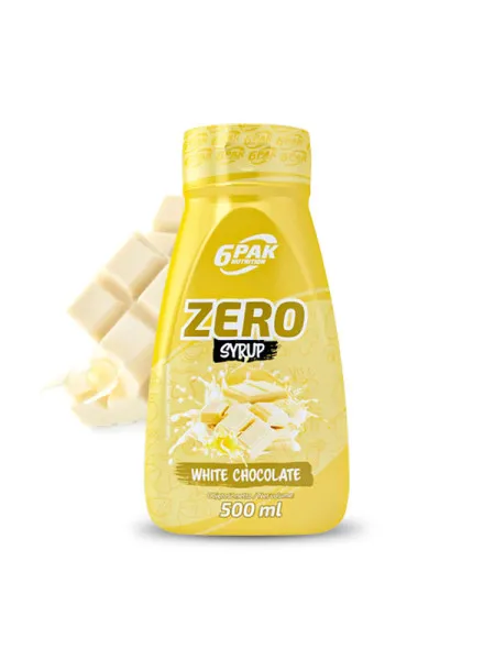 Syrup ZERO White Chocolate - Sos ZERO o smaku białej czekolady - 500ml