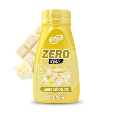 Syrup ZERO White Chocolate - Sos ZERO o smaku białej czekolady - 500ml