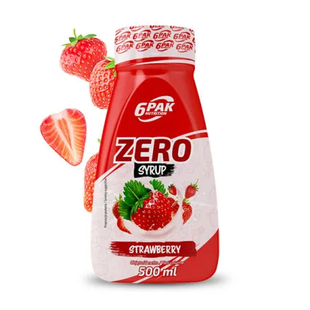 Syrup ZERO Strawberry - Sos ZERO o smaku truskawkowym - 500ml