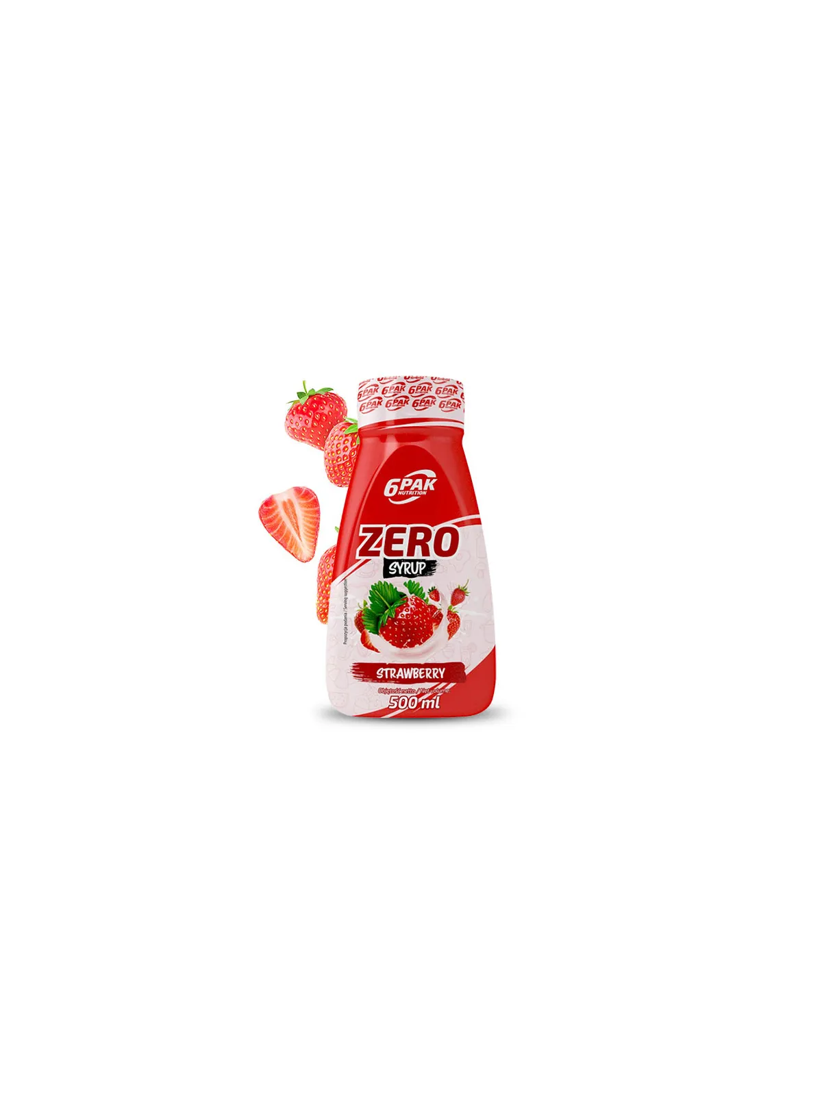 Syrup ZERO Strawberry - Sos ZERO o smaku truskawkowym - 500ml