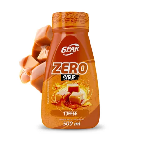 Syrup ZERO Toffee - Sos ZERO o smaku toffi - 500ml