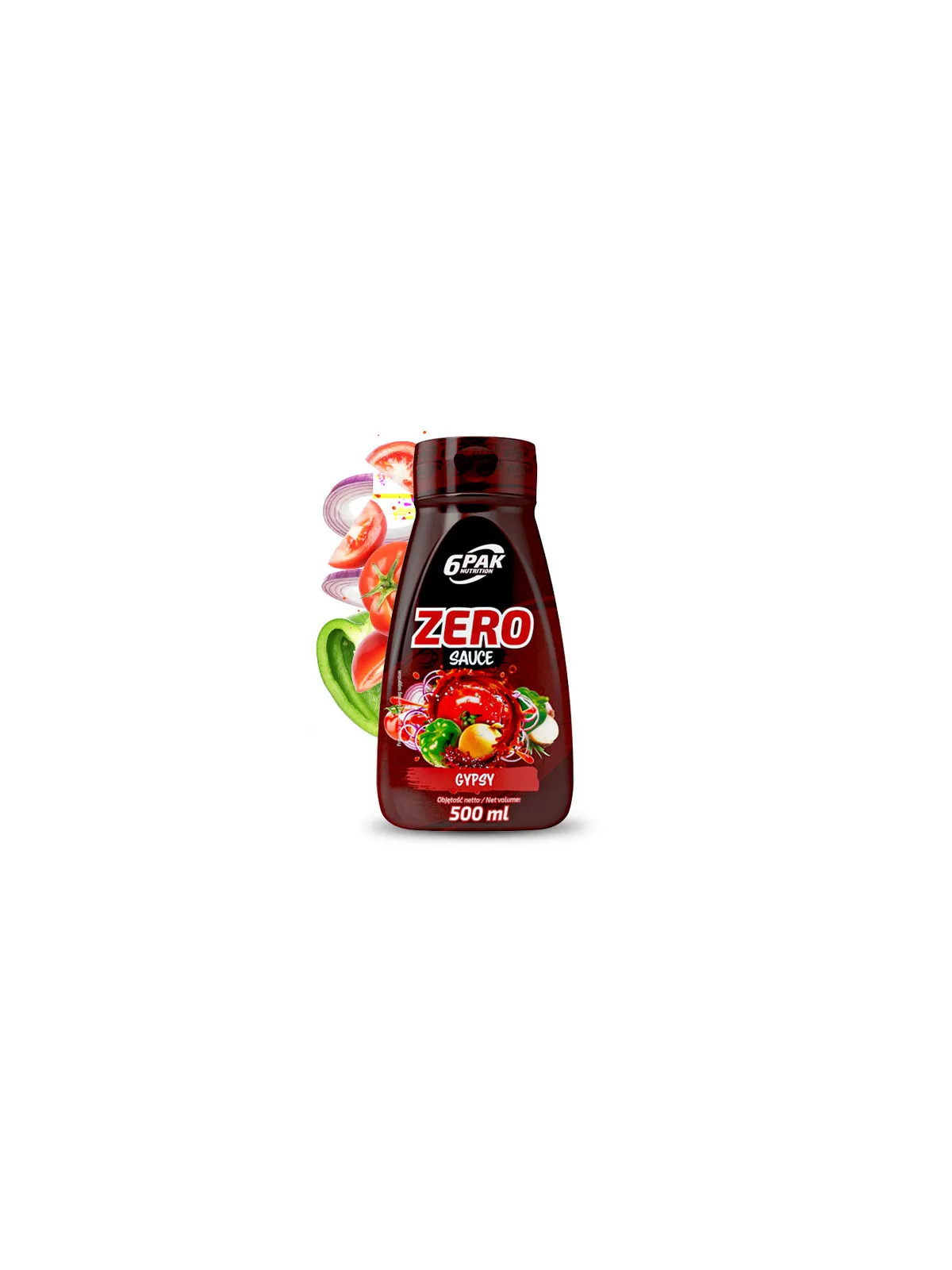 Sauce ZERO Gypsy - Sos ZERO Bez dodatku cukru - 500ml