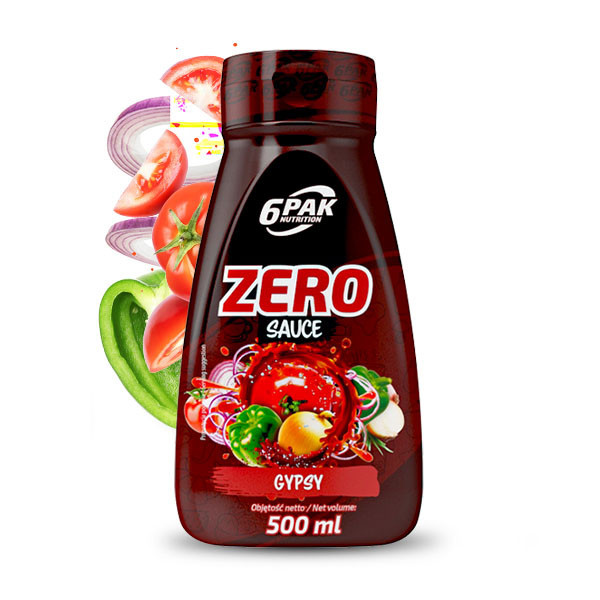 Sauce ZERO Gypsy - Sos ZERO Bez dodatku cukru - 500ml