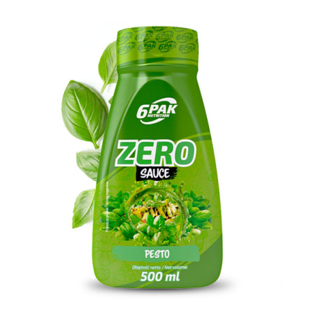 Sauce ZERO Pesto - Sos ZERO Bez dodatku cukru - 500ml